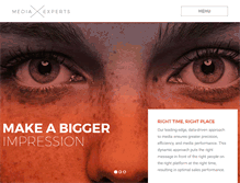 Tablet Screenshot of mediaexperts.com
